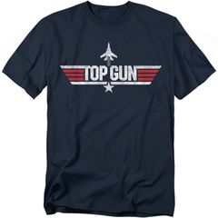 애니메이션 캐릭터 맨즈 탑스 T셔츠 토르 로고 그래픽 Licensed Character Big Tall Top Gun Logo Blue Graphic Tee Navy 네이비
