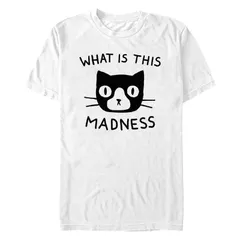 アニメキャラクター メンズ トップス Tシャツ グラフィック Licensed Character Mens What Is This Madness Graphic Tee White ホワイト
