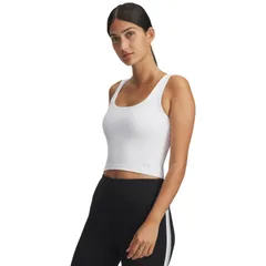 アンダーアーマー レディース トップス Tシャツ Womens Under Armour Motion Tank Top White ホワイト