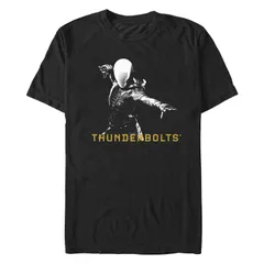マーベル メンズ トップス Tシャツ グラフィック Mens Marvel Thunderbolts Ghost In The Shadows Graphic Tee Black ブラック
