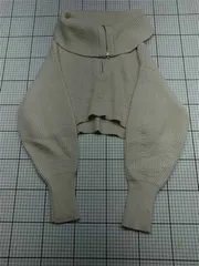 ◇ ⊇ スナイデル SNIDEL SWNT225086 ハーフジップリブニットボレロ アイボリー系 レディース E  【1602240000247】