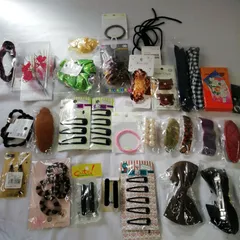 【未使用】ヘアアクセサリー  小物  ヘアクリップ  ヘアピン  いろいろ まとめ売り 一部使用含みます ♪Ｕ056