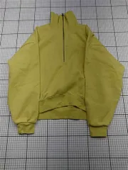 ◇ Θ ニコアンド niko and... ハーフジップスウェットプルオーバー イエロー系 Mサイズ レディース E  【1602240006782】