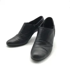 良品 DIANA WELL FIT ダイアナ ウェル ヒット シリーズ ブーティ ブーツ ブラック 靴 ファッション レディース 24.5センチ c250