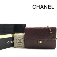 良品 CHANEL シャネル ココマーク マトラッセ プッシュロック フル