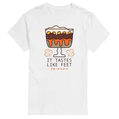 アニメキャラクター メンズ トップス Tシャツ グラフィック Licensed Character Mens Friends Itastes Like Feet Graphic Tee White ホワイト