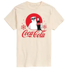 アニメキャラクター メンズ トップス Tシャツ Licensed Character Mens CocaCola Polar Bears Tee Beige ベージュ
