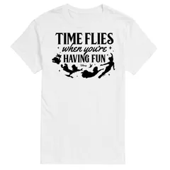 ディズニー メンズ トップス Tシャツ トール グラフィック Disneys Peter Pan Big Tall Time Flies Graphic Tee White ホワイトのサムネイル
