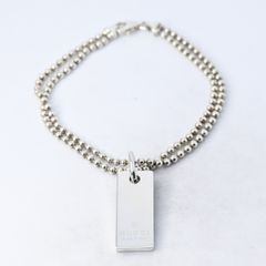 ✨美品✨ グッチ ボールチェーン プレート シルバー キーチェーン 