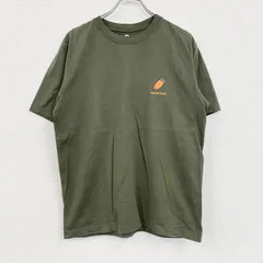 古着 used　mont-bell　モンベル　半袖プリントTシャツ　カーキ　Lサイズ