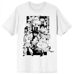 アニメキャラクター メンズ トップス Tシャツ Licensed Character Mens Dragon Ball Z Color Me Tee White ホワイト