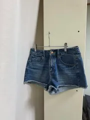 インディゴデニム ハーフパンツ