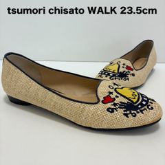 ツモリ・チサト☆ビジュー付きフラットシューズ ゴールド 25 - メルカリ