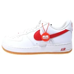 NIKE (ナイキ) Air Force 1 Low Color of the Month University Red エアフォース1 ローカットスニーカー ホワイト