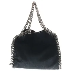 STELLA McCARTNEY (ステラマッカートニー) ファラベラ ミニ レザートートバッグ ブラック/シルバー