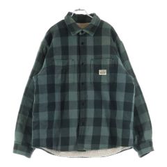 Stussy Quality Workgear チェックシャツジャケット - メルカリ