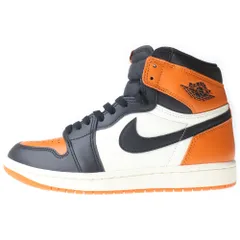NIKE (ナイキ) AIR JORDAN 1 RETRO HIGH OG エアジョーダン 1 レトロ ハイ オリジナル ハイカットスニーカー オレンジ/ブラック US8/26.0cm DZ5485-008