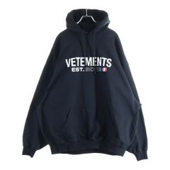 VETEMENTSヴェトモントミーフィルフィガーパーカーフーディブラックXS