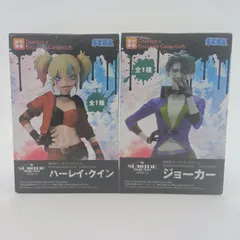異世界スーサイド・スクワッド セガ Desktop×Decorate Collections フィギュア ハーレイ・クイン ジョーカー セット【未開封】F-6-1　<!-利用不可文字-!>A