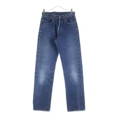Levi's (リーバイス) 70S 501 VINTAGE ヴィンテージ BIG E 後期 足長R ボタン裏6 並行ステッチ デニムパンツ インディゴ