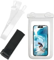 【お値引き中】大容量 】IPX8認定防水 360°保護 タ 95D121　スマホ防水ケース【独自のロック装置