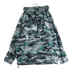LOUIS VUITTON (ルイヴィトン) 19SS 総柄デザイン ナイロン ハーフジップジャケット グリーン RM191M JQL HGB09Wのサムネイル