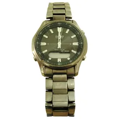 X03154 腕時計 CASIO LCW-M100T ソーラー時計 電波時計 アナログ＆デジタル表示 メンズ カシオ