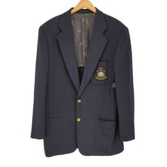 EMPORIO ARMANI テーラードジャケット ワッペン付き 87 - メルカリ