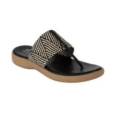 イタリアンシューメーカー レディース シューズ サンダル Italian Shoemakers Rylah Womensandals Black Natural ブラックのサムネイル