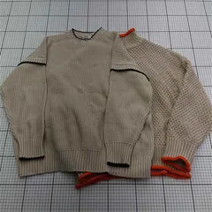 ◇ Θ ローリーズファーム LOWRYS FARM ニットセーター 2点セット ベージュ系 レディース E  【1602240001183】