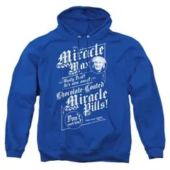 アニメキャラクター メンズ アウター ニット・セーター パーカー Licensed Character Princess Bride Miracle Max Adult Pull Over Hoodie Royal Blue ブルー