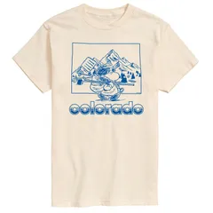 アニメキャラクター メンズ トップス Tシャツ トール グラフィック Licensed Character Big Tall Peanutsnoopy Colorado Graphic Tee Cream クリーム