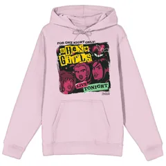 アニメキャラクター メンズ トップス Tシャツ パーカー グラフィック Licensed Character MenscoobyDoo Hex Girls Live Concert Poster Graphic Hoodie Pink ピンク