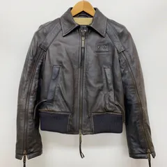 m5392 ディースクエアード DSQUARED２ ラムスキン ジップアップ レザージャケット 22AWのサムネイル