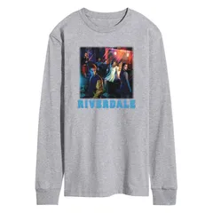 アニメキャラクター メンズ トップス Tシャツ グラフィック Licensed Character Mens Riverdale Long Sleeve Graphic Tee Heather Gray グレー