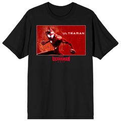 애니메이션 캐릭터 맨즈 탑스 T셔츠 그래픽 Licensed Character Mens Ultraman Rising Ken Sato Graphic Tee Black 블랙