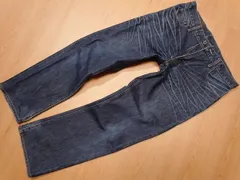 q730★GAP ギャップ ストレート★w33 ユーズド加工 古着 ジーンズ★デニムパンツ