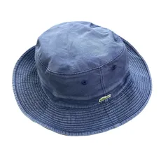 古着 used　LACOSTE　ラコステ　バケットハット　リバーシブル　紺　ネイビー