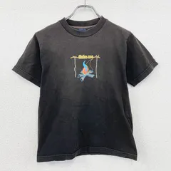 古着 used　～90s　OLD UNIQLO　オールドユニクロ　半袖Tシャツ　フェード　ヴィンテージ　黒　ブラック　Sサイズ