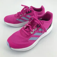 05w19413 アディダス adidas  コア ファイト 2.0 K  ピンク  23.0cm UK4 インドネシア製 キッズ  スニーカー  HP5837  【中古品】