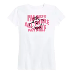 ディズニー レディース トップス Tシャツ グラフィック Disneys Alice in Wonderland Womens Im Not All There Myself Graphic Tee White ホワイト