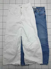 ◇ Θ ザラ ZARA EUR36 USA4 MEX26 スキニーデニムパンツ ブルー系 レディース E  【1602240002210】