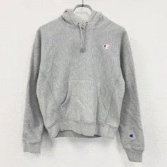古着 used　Champion　チャンピオン　リバースウィーブ　スウェットパーカー/フーディー　霜降りグレー　Sサイズ
