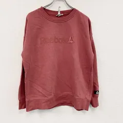 古着 used　Reebok　リーボック　スウェット/トレーナー　フェード　赤　レッド　Lサイズ