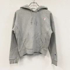 古着 used　Champion　チャンピオン　リバースウィーブ　スウェットパーカー/フーディー　灰色　グレー　Sサイズ