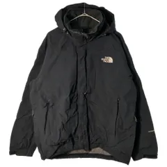 00年代 THE NORTH FACE ノースフェイス HYVENT マウンテンパーカー アウトドア ブラック(メンズ M)中古 古着 X4923
