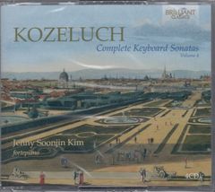 [4CD/Brilliant] Leopold Kozeleff (1747-1818): Sonatas for Keyboard Instruments (Nos. 34-50) / Kim Jenny Sojin (fp) 2018