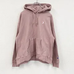 古着 used　Champion　チャンピオン　リバースウィーブ　スウェットパーカー/フーディー　ピンク　XLサイズ