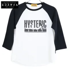HYSTERIC GLAMOUR ヒステリックグラマー 01251CL07 HYSTERIC AGENT 七分袖Ｔシャツ FREE