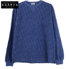 DIOR ディオール 293J649A0614 オブリーク コットン ジャガード ロングスリーブTシャツ S